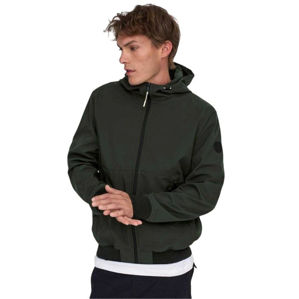 Only Mens Bowie  Soft Shell Jacket / Peat